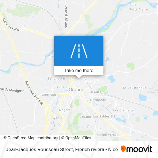 Rue Jean-Jacques Rousseau map