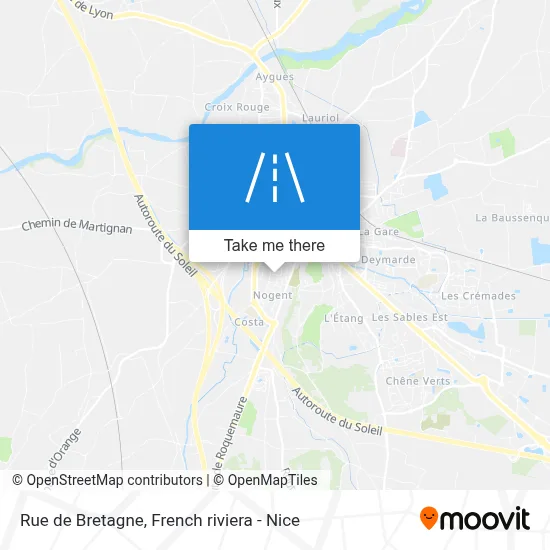 Rue De Bretagne map