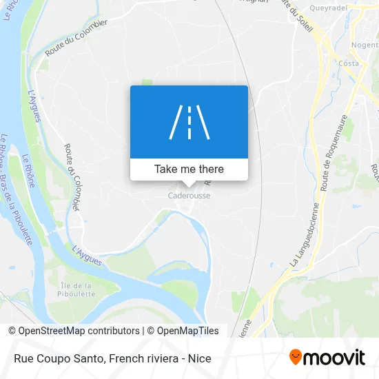 Rue Coupo Santo map