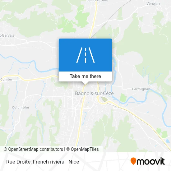 Rue Droite map