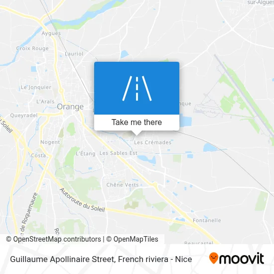 Rue Guillaume Apollinaire map