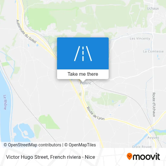 Rue Victor Hugo map