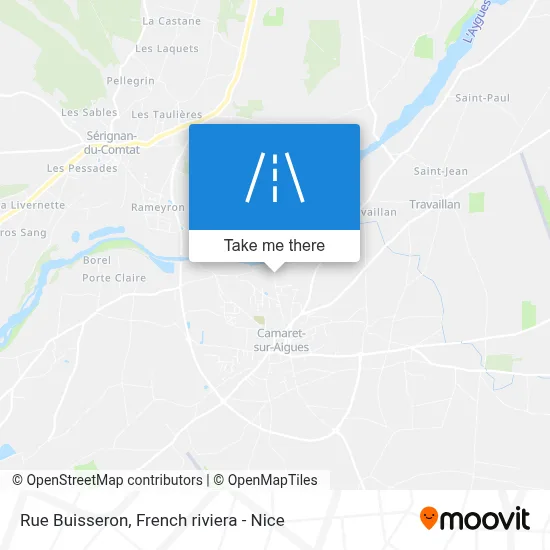 Rue Buisseron map