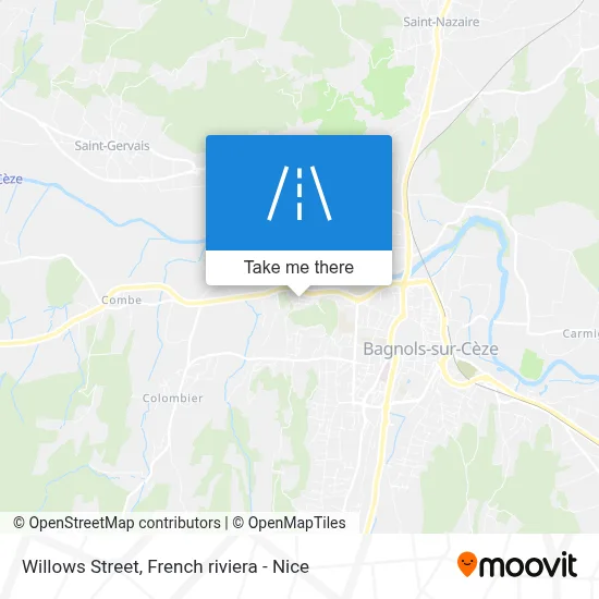 Rue Des Saules map