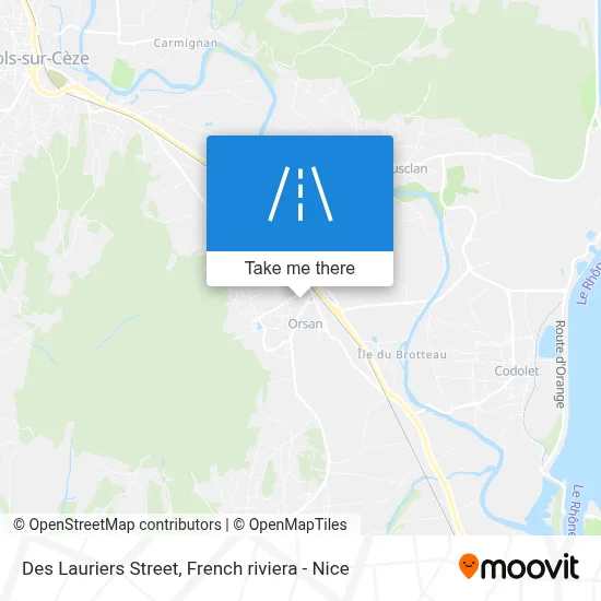Rue Des Lauriers map