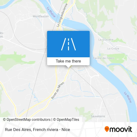 Rue Des Aires map