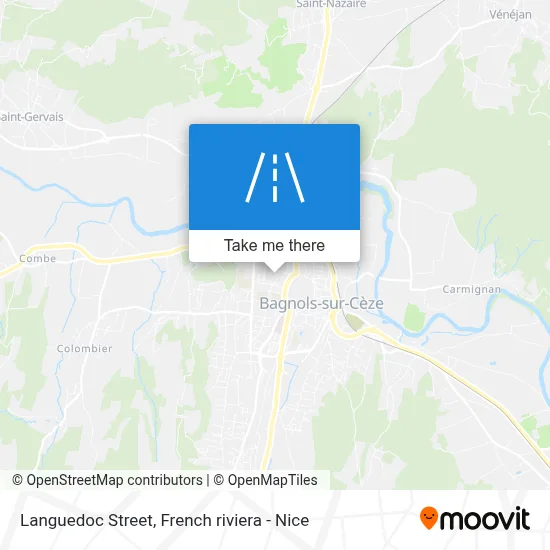 Rue Du Languedoc map