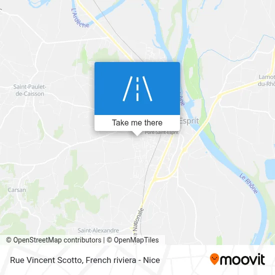 Rue Vincent Scotto map