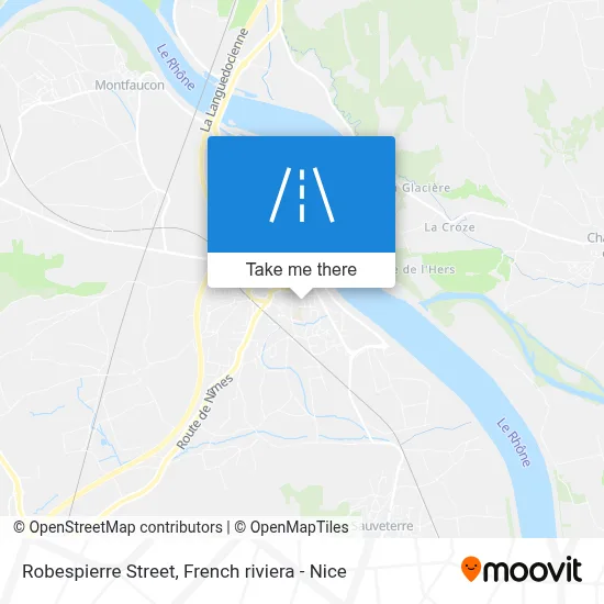 Rue Robespierre map