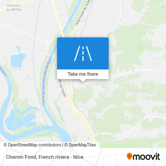Chemin Fond map