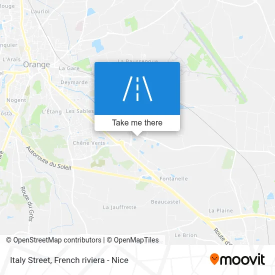 Rue D'Italie map
