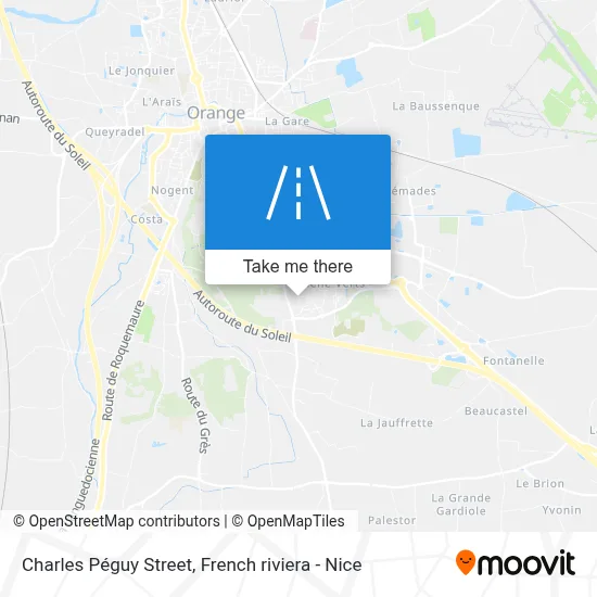 Rue Charles Péguy map