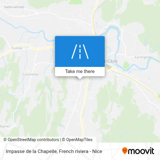 Impasse De La Chapelle map