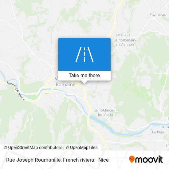 Rue Joseph Roumanille map