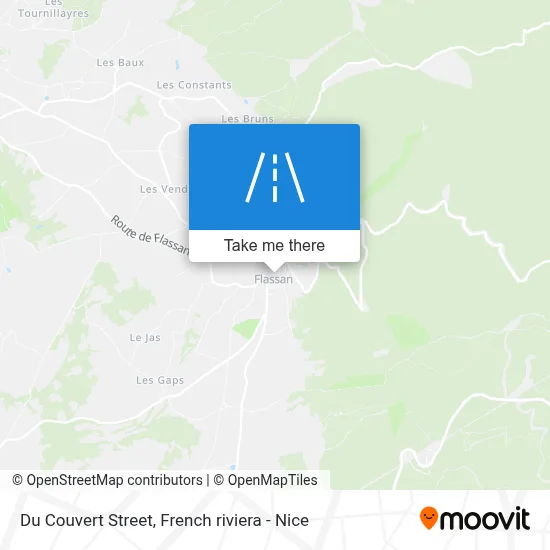 Mapa Rue Du Couvert