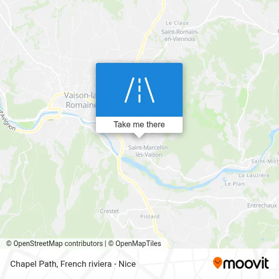 Chemin De La Chapelle map