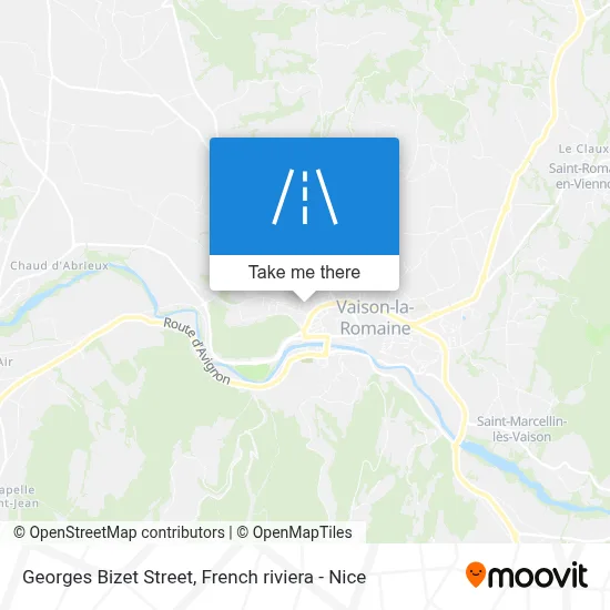 Rue Georges Bizet map