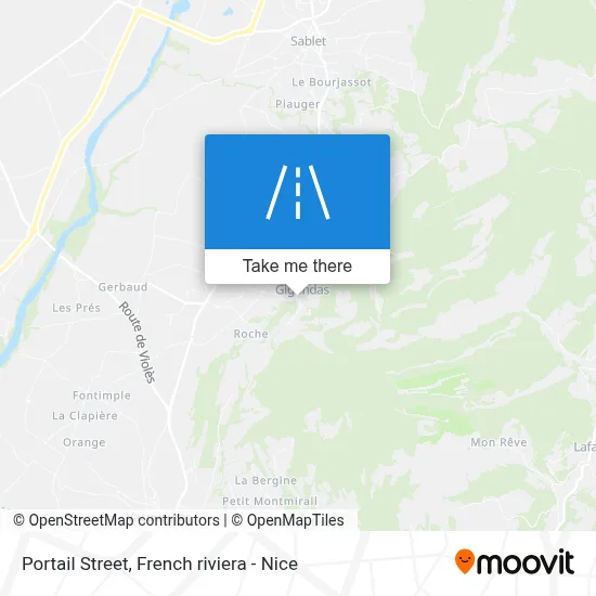 Rue Du Portail map
