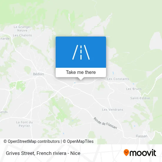 Rue Des Grives map