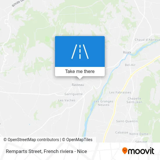 Rue Des Remparts map