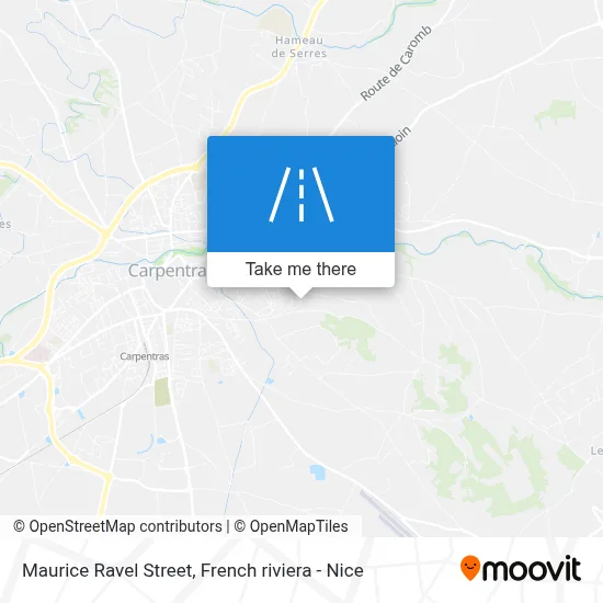 Rue Maurice Ravel map