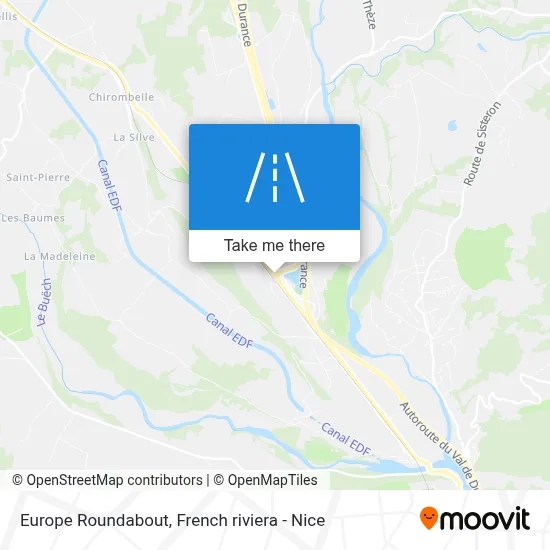 Rond-Point De L'Europe map