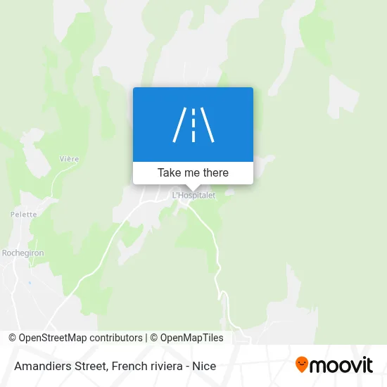 Rue Des Amandiers map