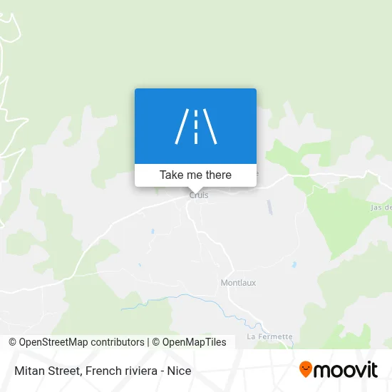Rue Du Mitan map