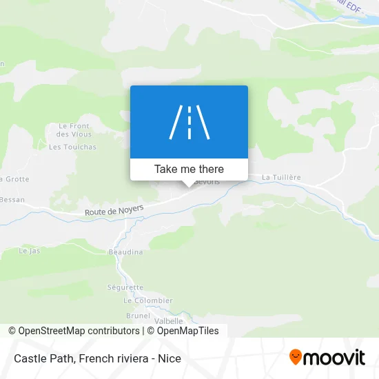 Chemin Du Château map
