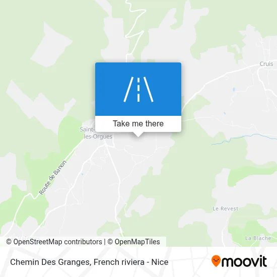 Chemin Des Granges map