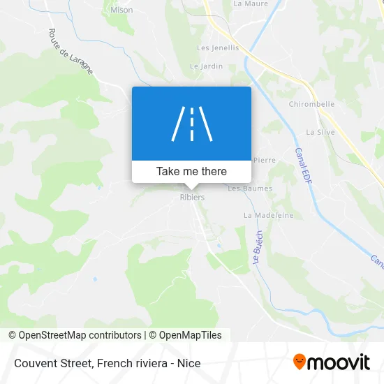 Mapa Rue Du Couvent