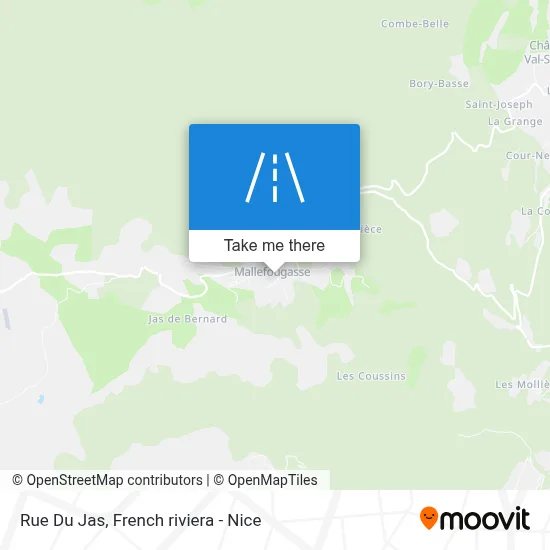 Rue Du Jas map