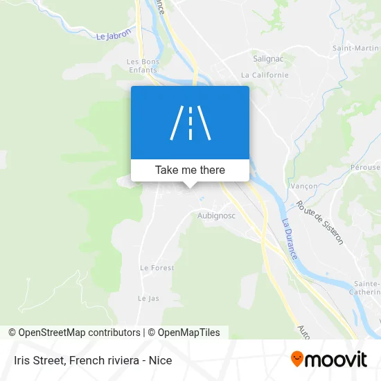 Rue Des Iris map