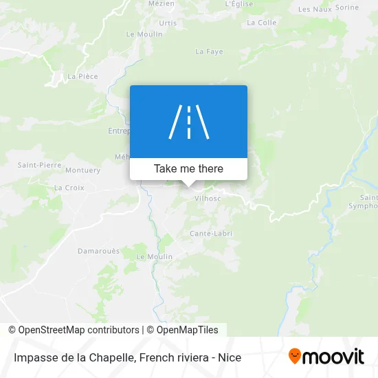 Impasse De La Chapelle map