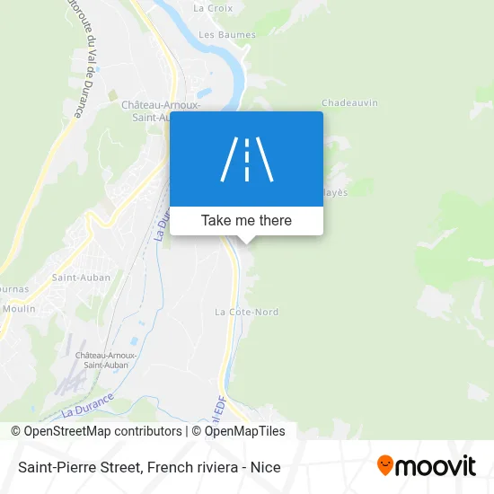 Mapa Rue Saint-Pierre