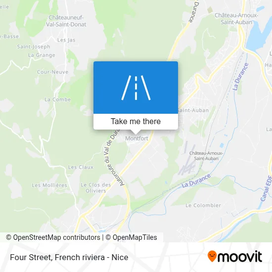 Rue Du Four map