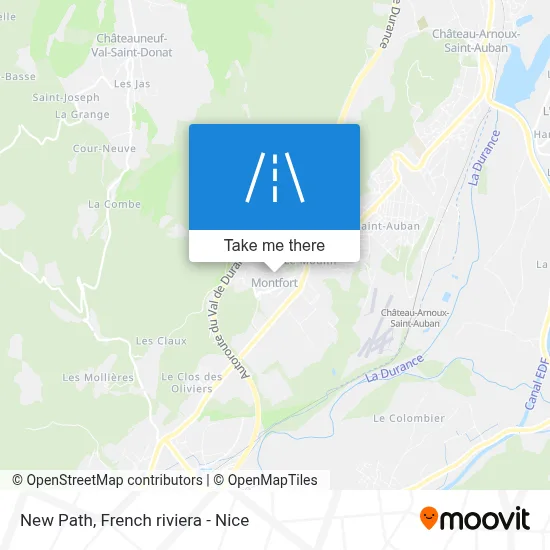 Chemin Neuf map