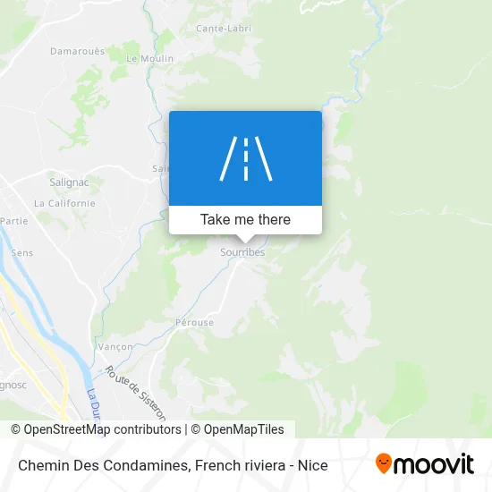 Chemin Des Condamines map
