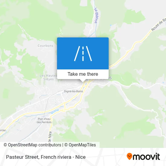 Rue Pasteur map