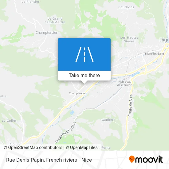 Rue Denis Papin map