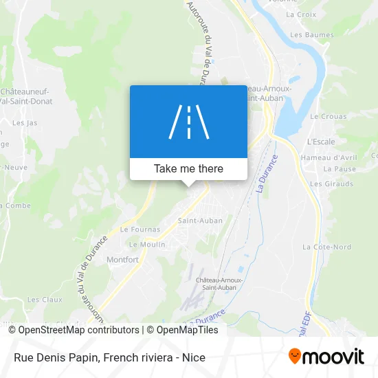 Rue Denis Papin map