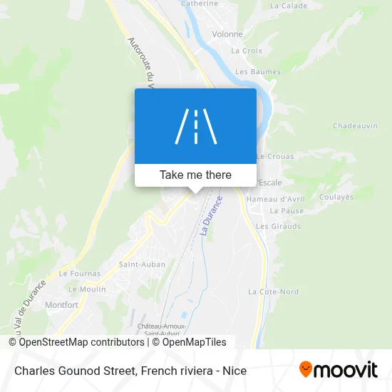 Rue Charles Gounod map