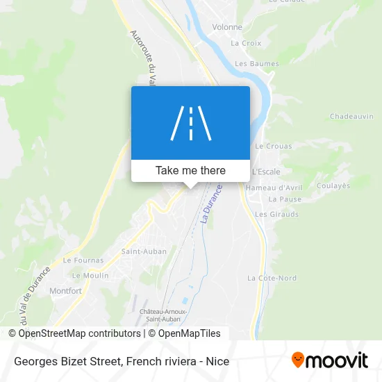 Rue Georges Bizet map