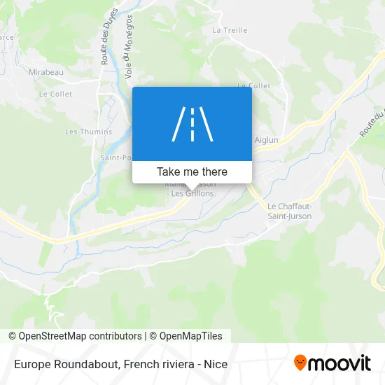 Rond-Point De L'Europe map