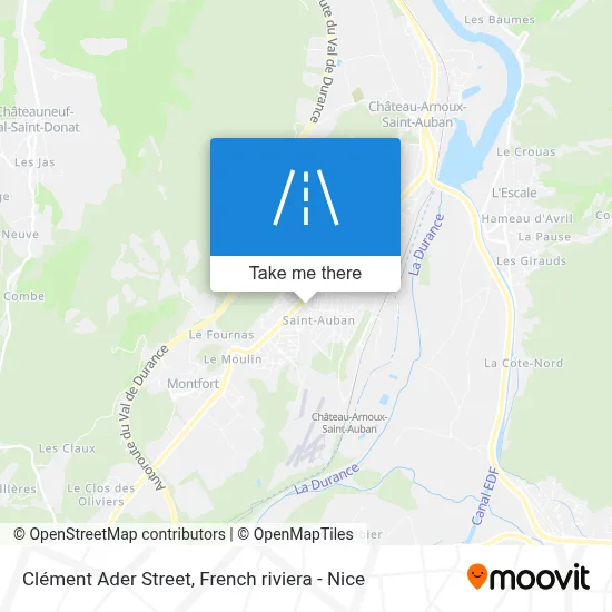 Rue Clément Ader map