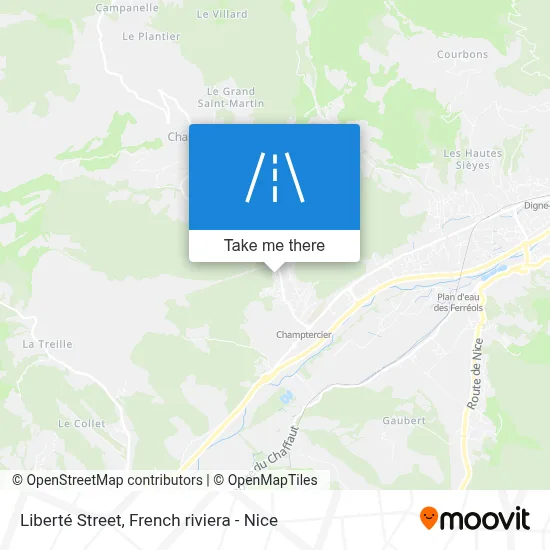 Rue De La Liberté map