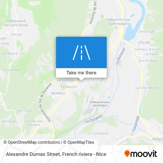 Rue Alexandre Dumas map
