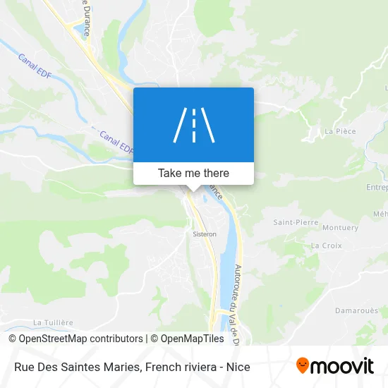 Rue Des Saintes Maries map