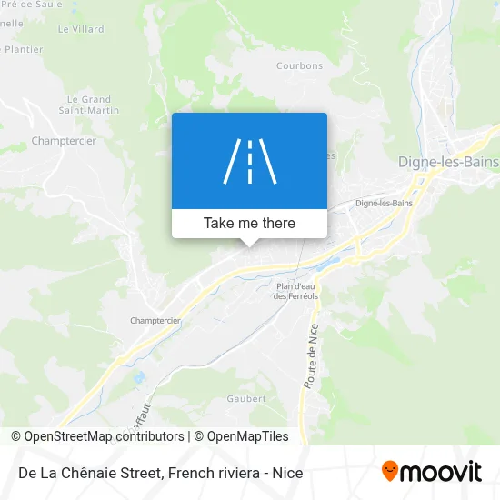 Rue De La Chênaie map