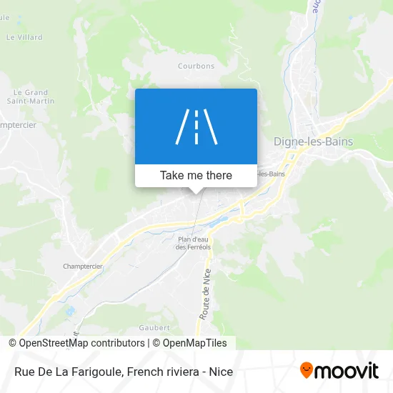 Rue De La Farigoule map